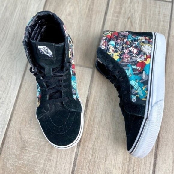 VANS Disney Alice In Wonderland Sneakers Lmtd Ed. - Picture 5 of 13